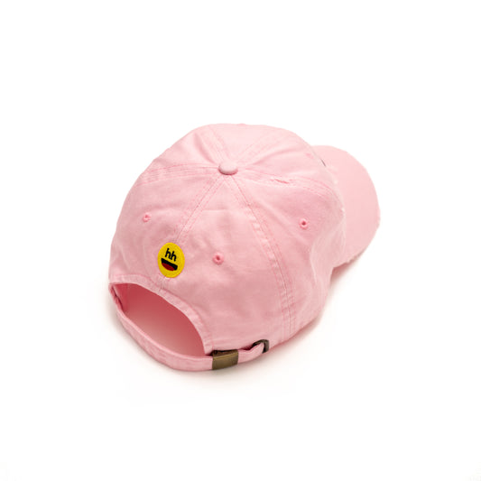 Distressed Dad Hat Pink