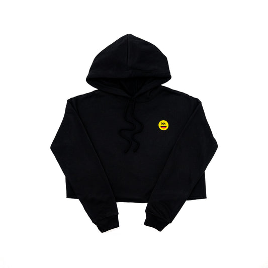 Women's Cropped Hoodie Black