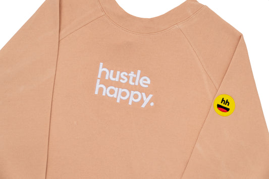 Women's HH Cropped Crewneck Sweatshirt Sand